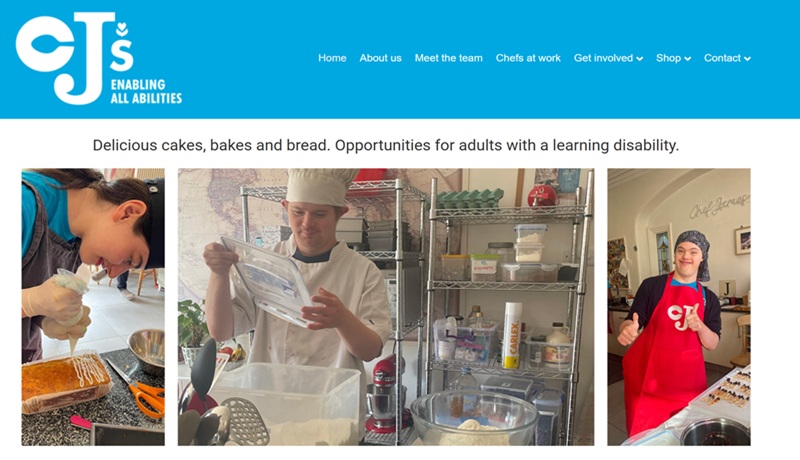 Ecommerce website for charity organisation